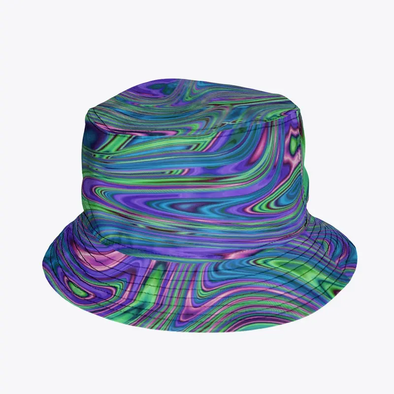 Colorful Swirly Squiggly Abstract Art